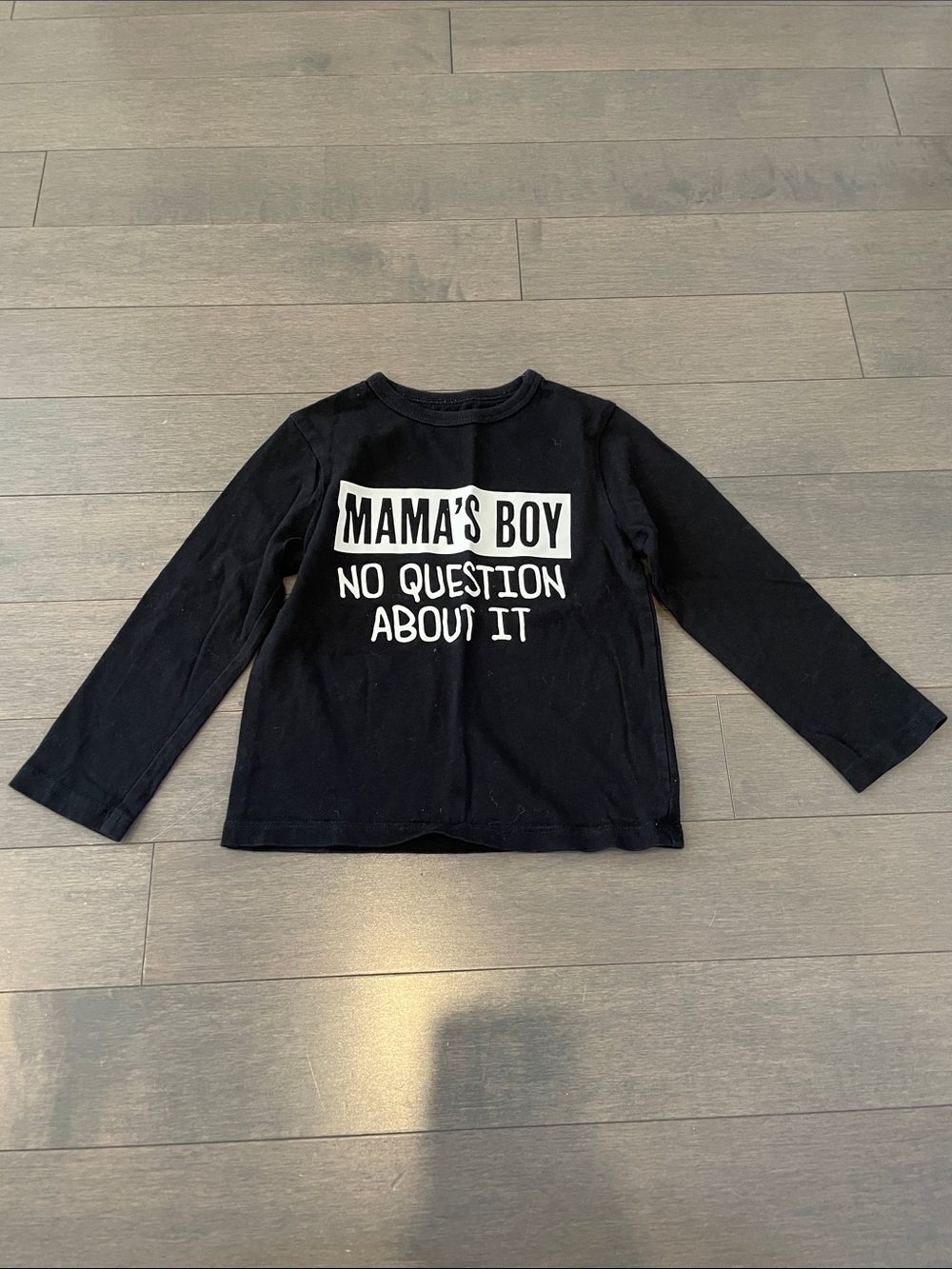 The Children's Place Black Long Sleeve Tee
